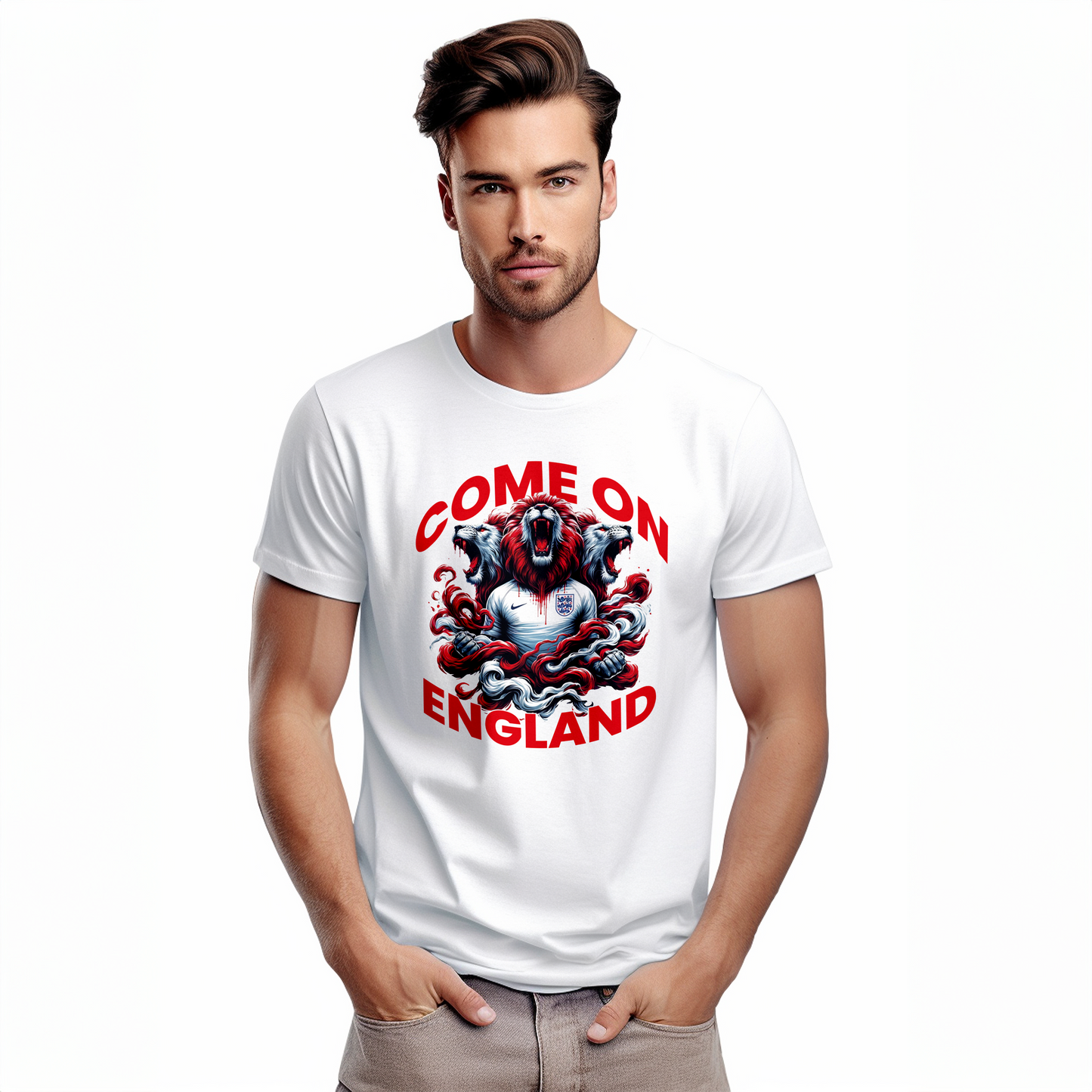 England Euro T shirt Design (Adults)